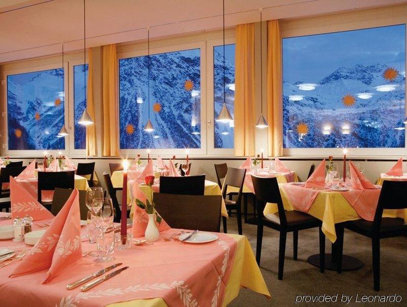 Hotel Hohenfels Arosa Restaurant bilde